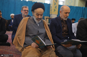 مراسم ختم مادر حجت الاسلام و المسلمین رسول جعفریان