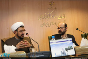 بازدید جمعی از مدیران موسسه تنظیم و نشر آثار امام(س) از مرکز اسناد کتابخانه ملی 