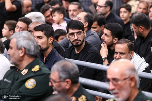 مراسم عزاداری شهادت امام رضا (ع) در حسینیه امام خمینی