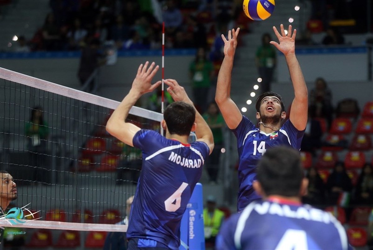 امیدهای والیبال ایران ترکیه را شسکت دادند