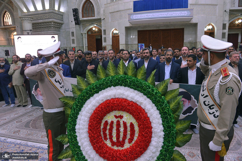 تجدید میثاق سرپرست وزارت آموزش و پرورش با آرمان‌های حضرت امام (س)