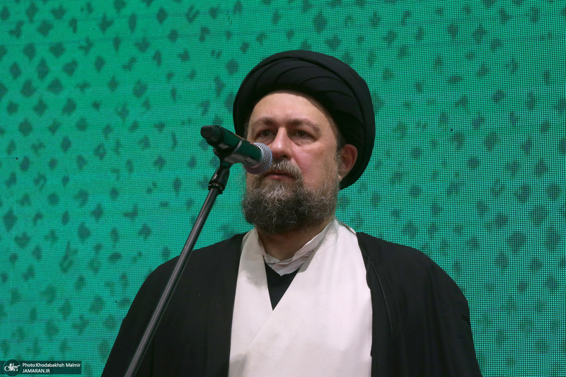 اجتماع باشکوه نوجوانان آرمانی لشکر قدس در حرم مطهر امام خمینی (س)