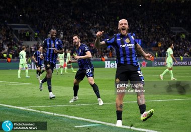 اینتر 4-3 بارسلونا؛ اینتر فاتح جدال تاریخی با بارسلونا؛ ایتالیایی ها در فینال لیگ قهرمانان اروپا+عکس و ویدیوی گل