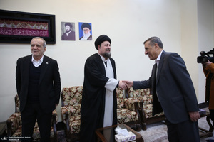 در حاشیه تجدید میثاق اعضای هیئت دولت با آرمان های امام خمینی