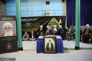 مراسم بزرگداشت آیت الله رحمت (ره) در حسینیه جماران - 2