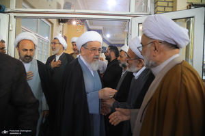 مراسم ختم مادر حجت الاسلام و المسلمین رسول جعفریان