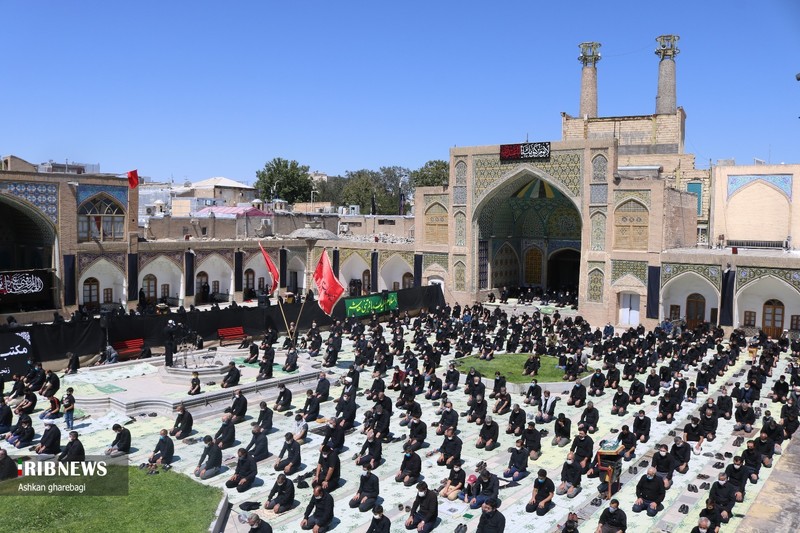 نماز ظهر عاشورا در قزوین و زنجان