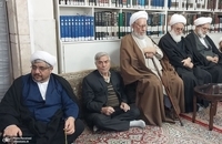 مجلس عزاداری به مناسبت ایّام شهادت حضرت فاطمه زهرا (س) در دفتر آیت الله العظمی صانعی (6)