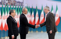 پزشکیان و عراقچی در تبریک سالروز پیروزی انقلاب اسلامی از سوی سفرا و رؤسای سازمان‌های بین المللی مقیم تهران (38)