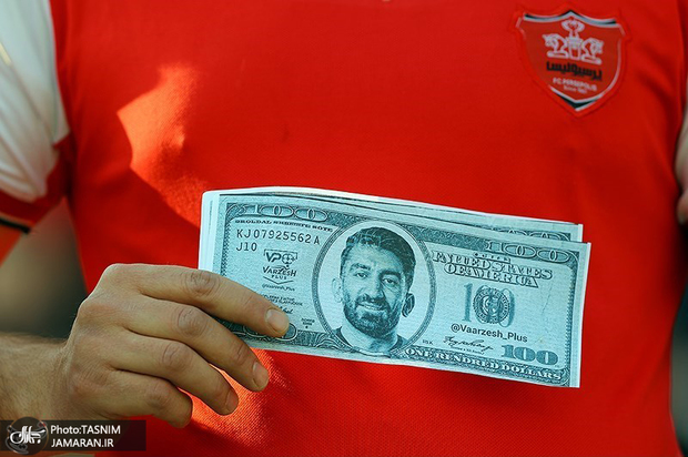 ویدیو| باران دلار بر سر بیرانوند، این بار در یزد!