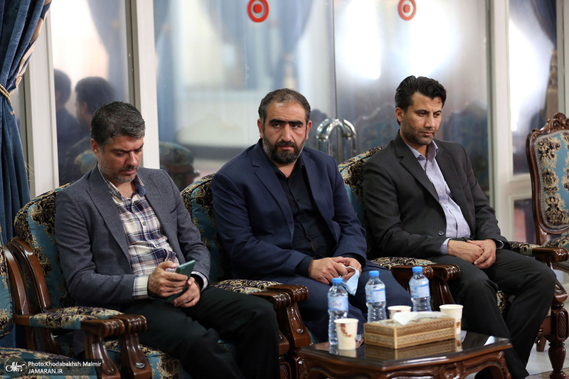 دیدار مدیر عامل و مدیران و معاونین بهشت زهرا (س) با سید حسن خمینی