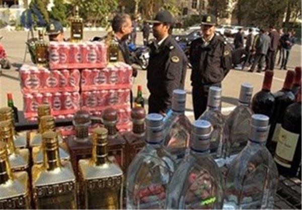 کشف 100 لیتر مشروبات الکلی دست ساز در نکا