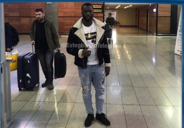 مهاجم جدید استقلال به تهران آمد+عکس
