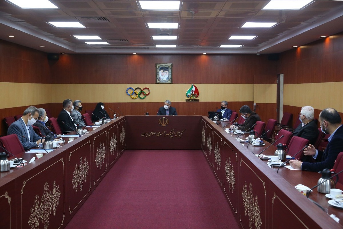 شصتمین نشست هیات اجرایی کمیته ملی المپیک برگزار شد
