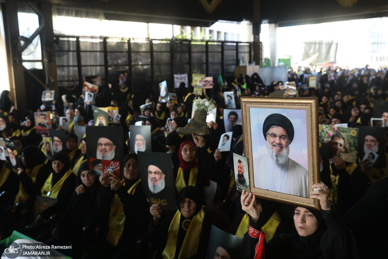 مراسم اولین سالگرد شهادت سید حسن نصرالله-1