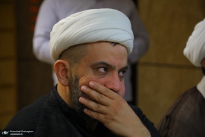 مراسم عزاداری شهادت سید حسن نصرالله (ره) در قم‎