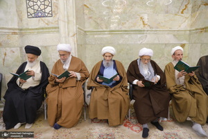 مراسم بزرگداشت آیت الله امامی کاشانی (ره) در مسجد اعظم قم