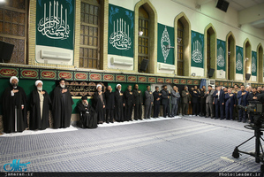 مراسم عزاداری شام شهادت حضرت فاطمه زهرا (س) در حسینیه امام خمینی