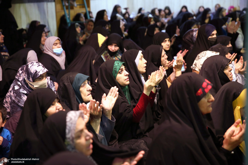 مراسم سی و چهارمین سالگرد گردان علی اکبر در حسینیه جماران