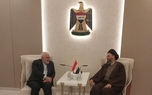 دیدار و گفت و گوی ظریف و حکیم در بغداد