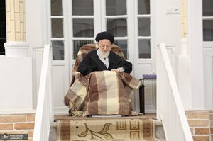 مراسم عزاداری شهادت امام صادق (ع)  در بیت آیت الله العظمی شبیری زنجانی