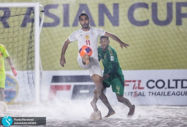 ویدیو| حرکت جوانمردانه بازیکن فوتبال ساحلی ایران مقابل عربستان