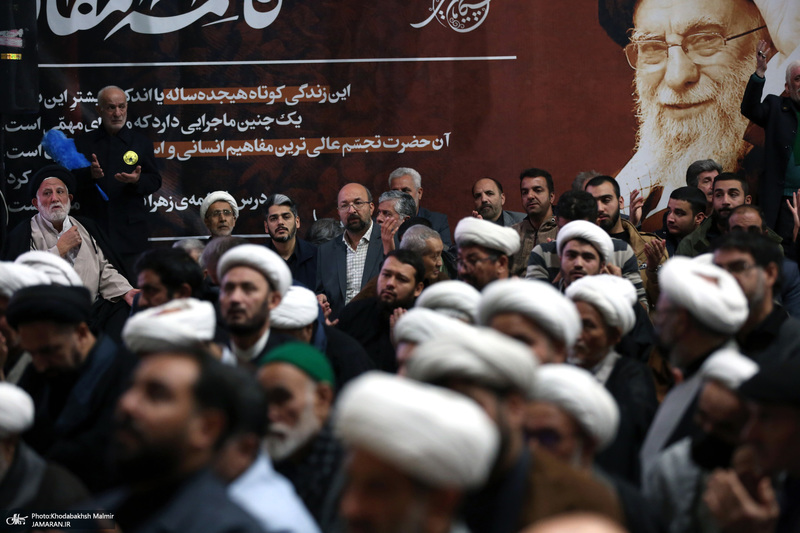 مراسم عزاداری شب شهادت حضرت زهرا(س) در حرم امام خمینی(ره) برگزار شد