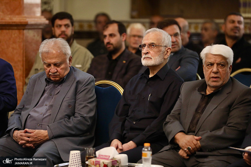 مراسم ختم پدر همسر محمد ظفرقندی