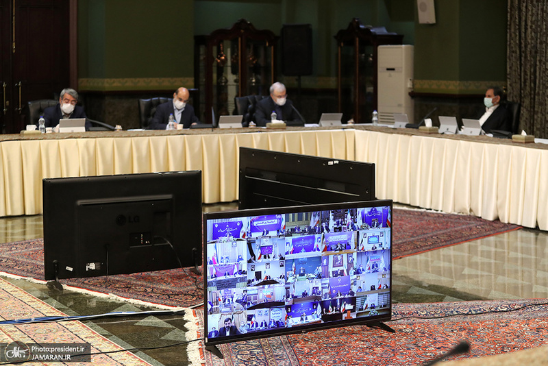 جلسه ستاد ملی مدیریت بیماری کرونا با حضور رییس جمهور