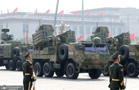 مراسم رژه نیروهای مسلح چین به مناسبت هشتادمین سال پایان جنگ جهانی با حضور پزشکیان رئیس جمهور ایران (19)