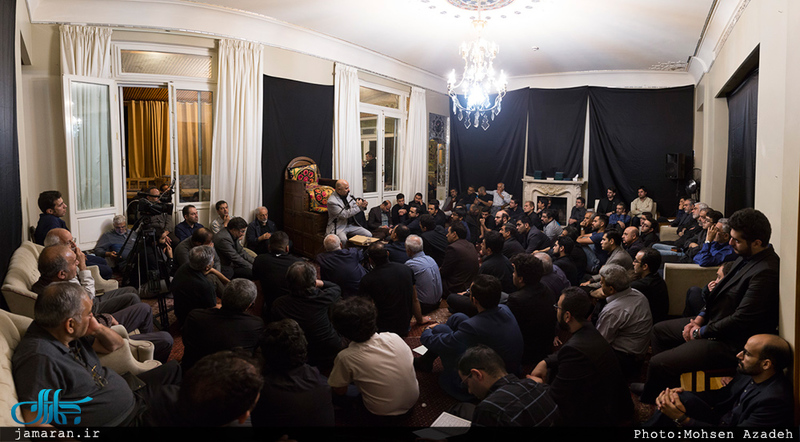 مراسم احیای شب بیست و یکم ماه مبارک رمضان در منزل صادق خرازی 