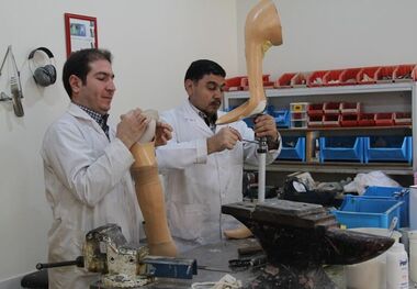 ۶۰۳ اردبیلی از هلال احمر خدمات توانبخشی گرفتند