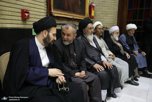 مراسم ختم مادر حجت الاسلام و المسلمین قمی