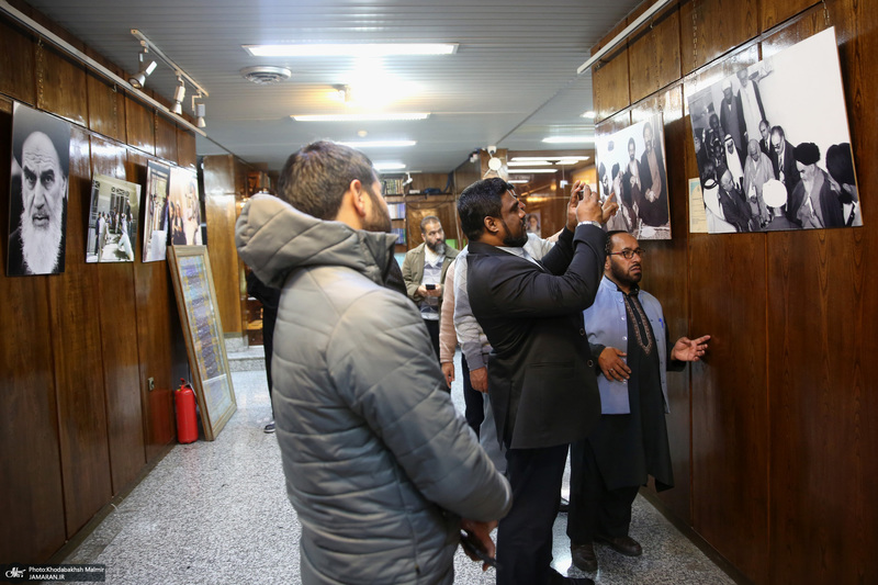 بازدید جمعی از اساتید زبان فارسی از کشورهای هند، و سریلانکا از جماران