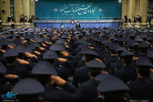 دیدار فرماندهان نیروی هوایی و پدافند هوایی ارتش با رهبر معظم انقلاب