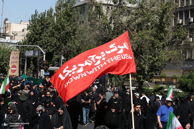 مراسم وداع با رهبر شهید انقلاب در مصلی تهران- 11