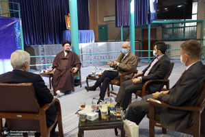 دیدار مفتی اعظم و سفیر کرواسی در ایران با سید حسن خمینی