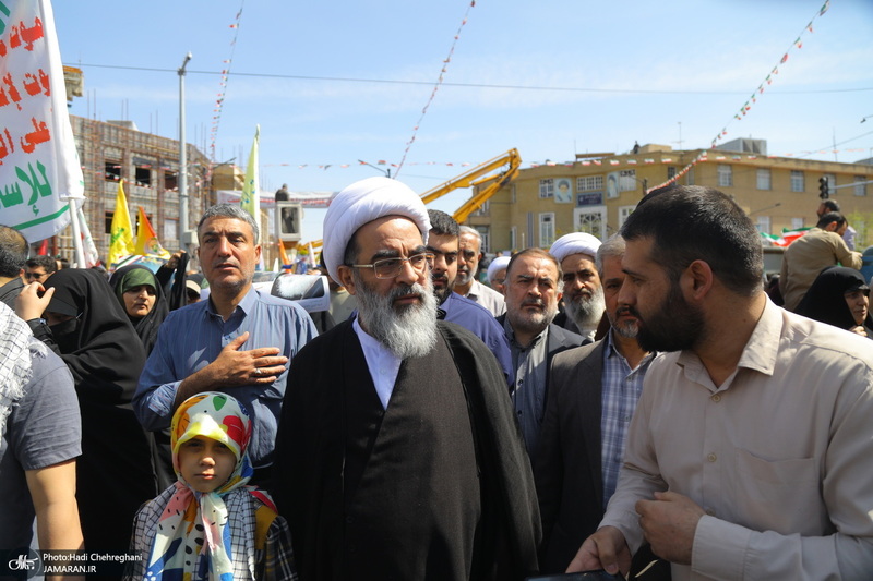 راهپیمایی باشکوه روز قدس در قم -2