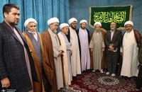 مراسم جشن میلاد امام عصر‌(عج) در دفتر آیت‌الله العظمی فاضلی بهسودی (18)