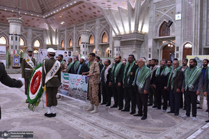 تجدید میثاق بسیجیان شهرستان زرندیه با آرمان های امام خمینی (س)