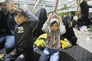 احیای شب بیست و یکم ماه مبارک رمضان در گلزار شهدای قم‎