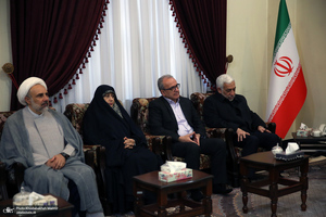 دیدار وزیر و مدیران ارشد وزارت نیرو با سید حسن خمینی