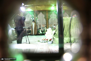 تجدید میثاق رئیس و اعضای مجلس خبرگان رهبری با آرمان های امام خمینی (س)