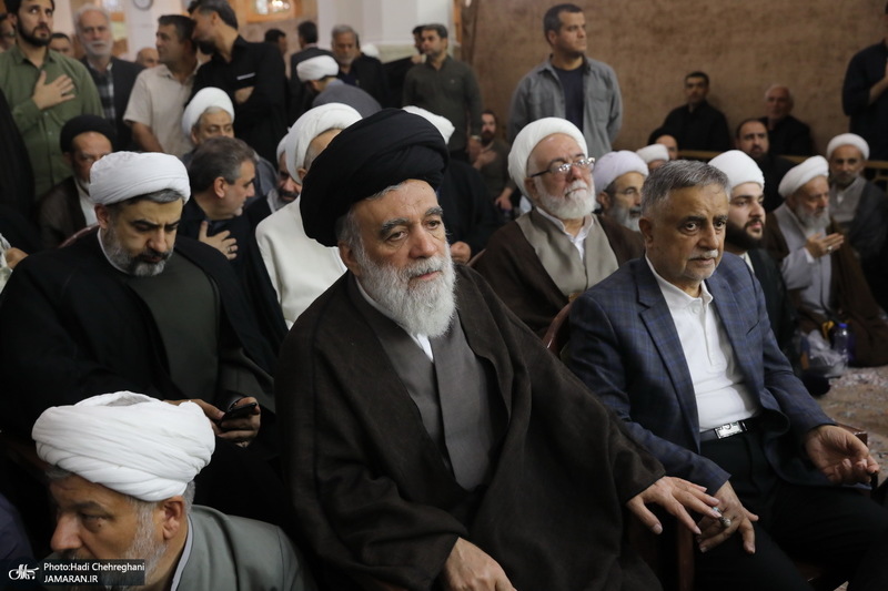 مراسم چهلم شهیدان لاریجانی در حرم مطهر حضرت معصومه (س)
