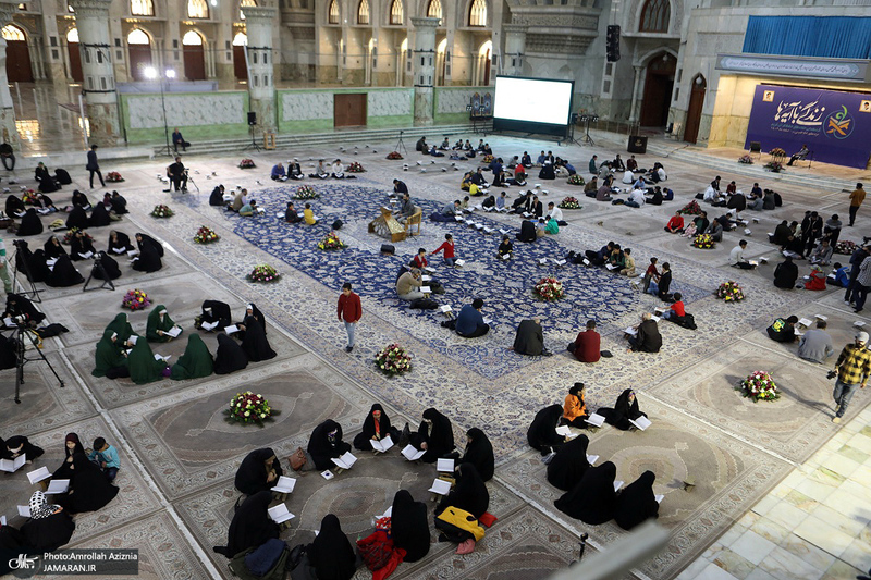 گردهمایی حلقه‌های حفظ موضوعی قرآن در حرم امام خمینی (س)