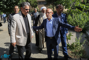 مراسم تشیع مرحوم دکتر سید محمدامین قانعی راد