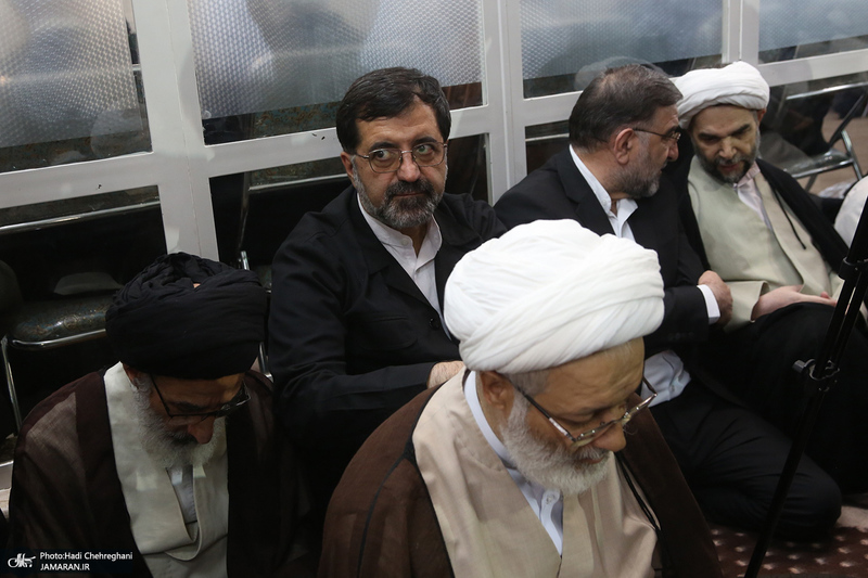 مراسم ترحیم همسر آیت الله العظمی سیستانی در قم