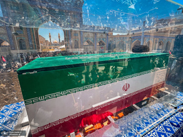 تشییع پیکر مطهر رهبر شهید در نجف اشرف