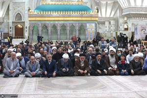 مراسم آغاز سال نو در حرم مطهر امام خمینی (س)