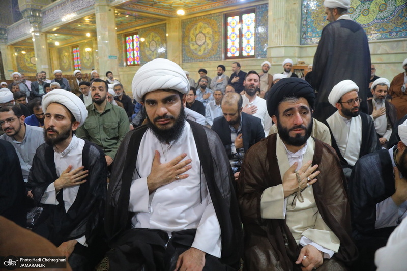 مراسم تشییع مرحوم استاد محمد حسین حشمت‌پور‎